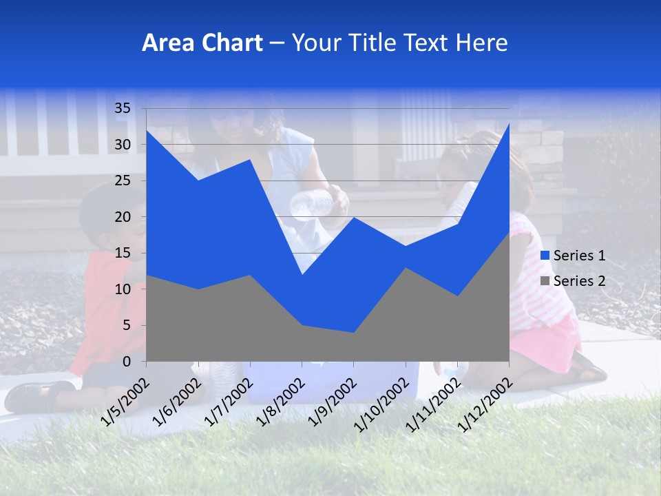 Elementary Trash Kids PowerPoint Template