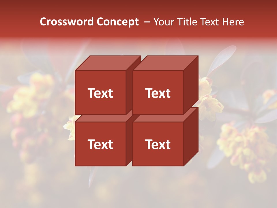 Flower Petal Spring PowerPoint Template