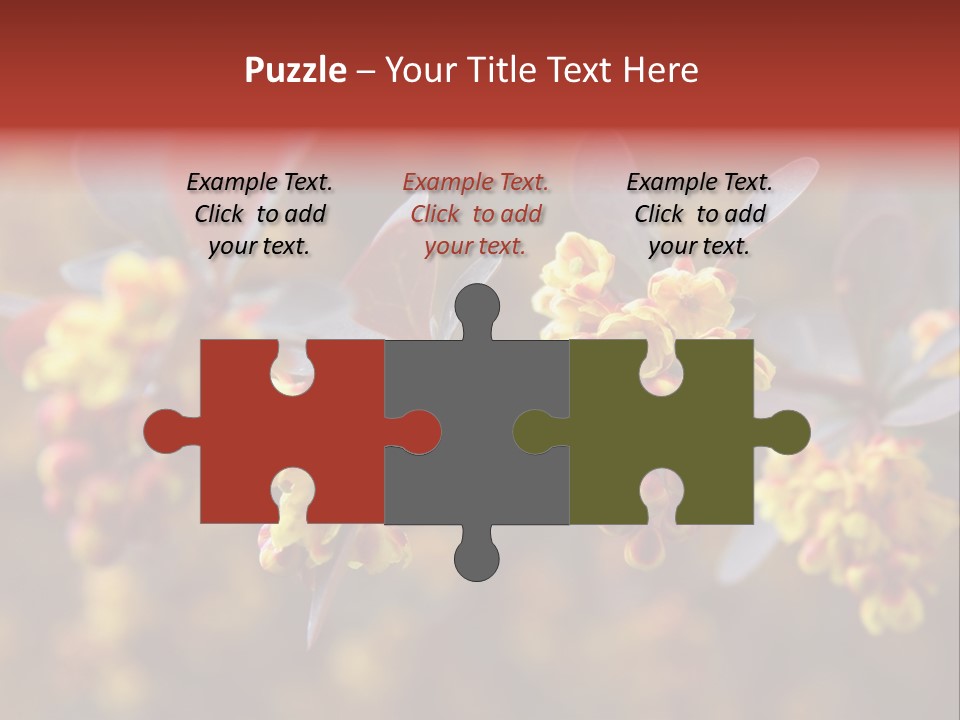 Flower Petal Spring PowerPoint Template