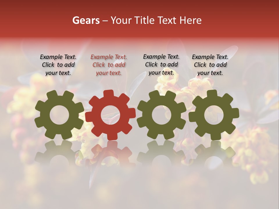 Flower Petal Spring PowerPoint Template