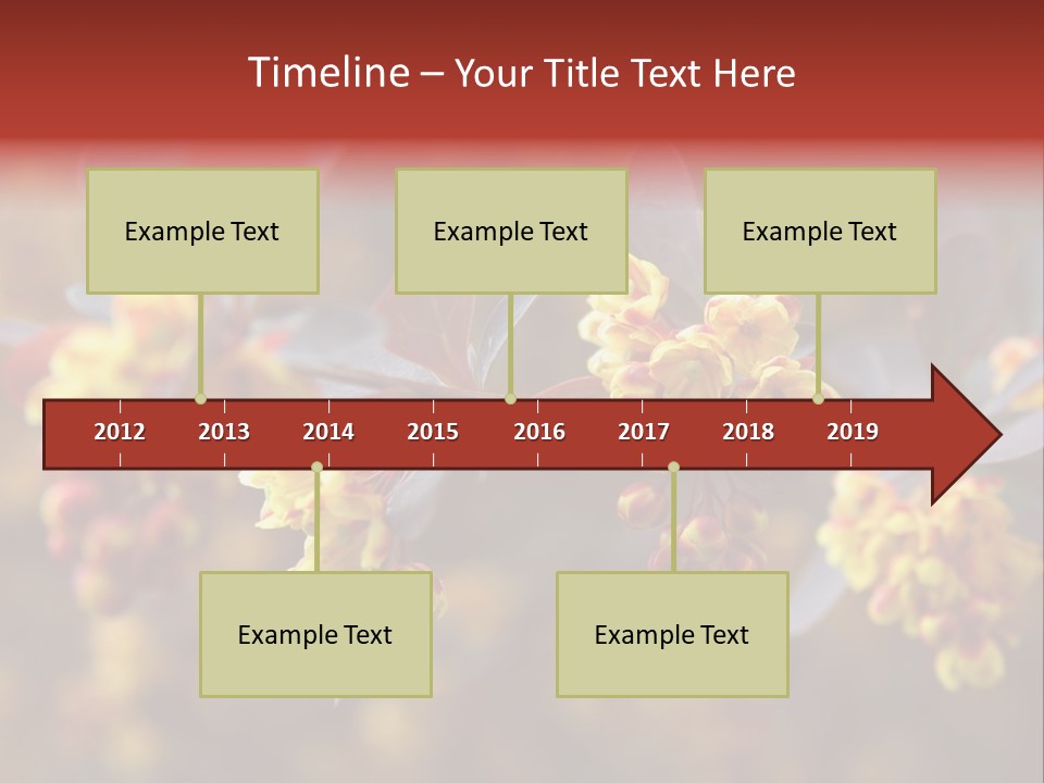 Flower Petal Spring PowerPoint Template