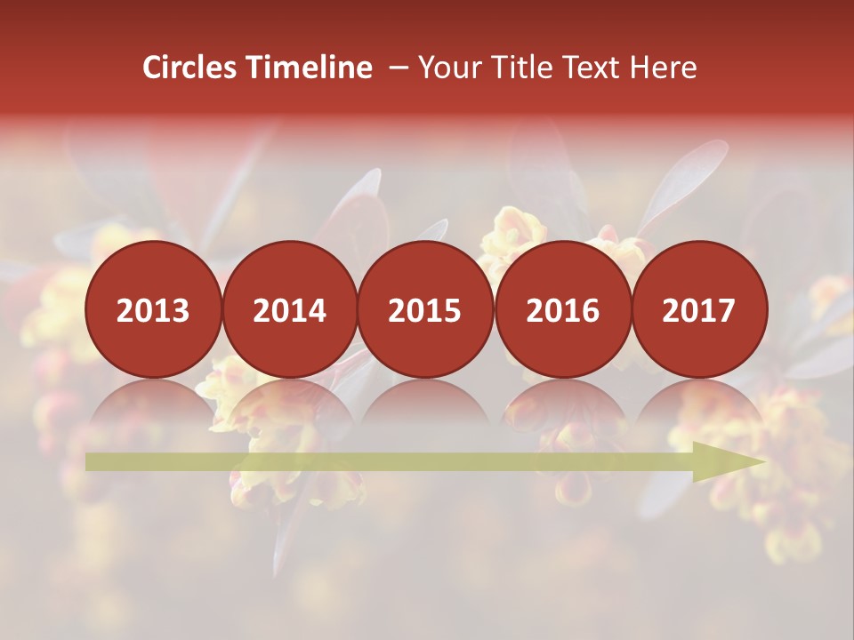 Flower Petal Spring PowerPoint Template