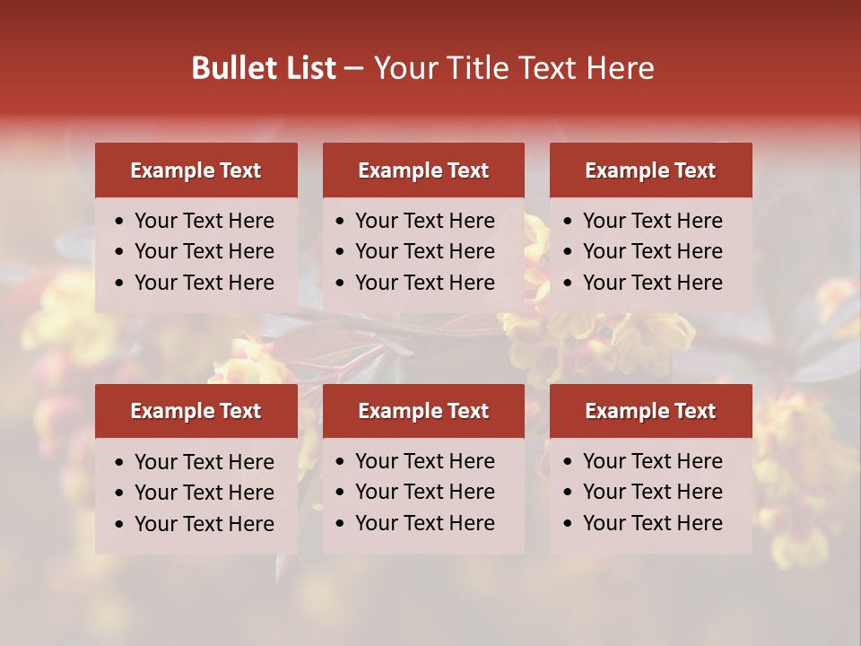 Flower Petal Spring PowerPoint Template