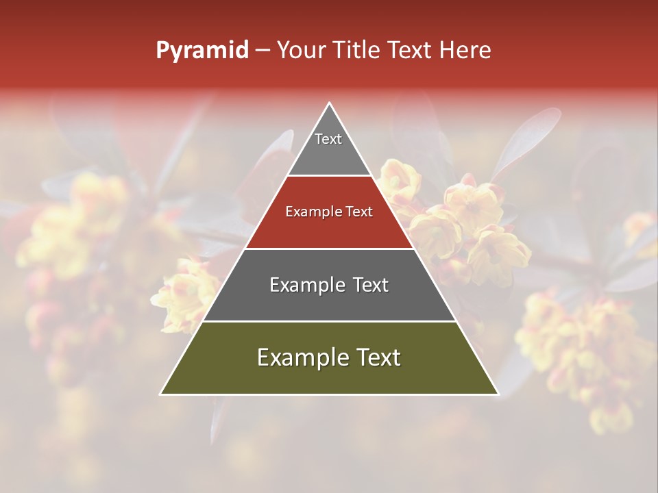 Flower Petal Spring PowerPoint Template