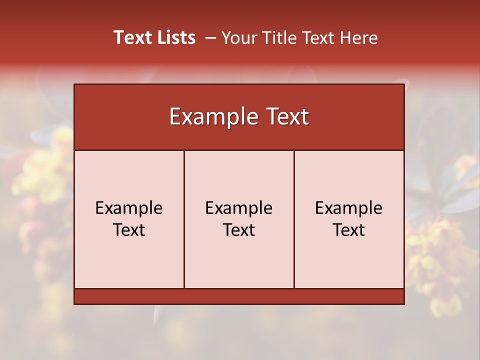 Flower Petal Spring PowerPoint Template