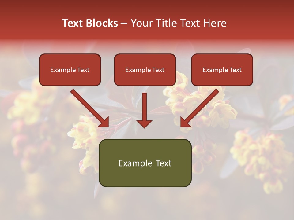 Flower Petal Spring PowerPoint Template