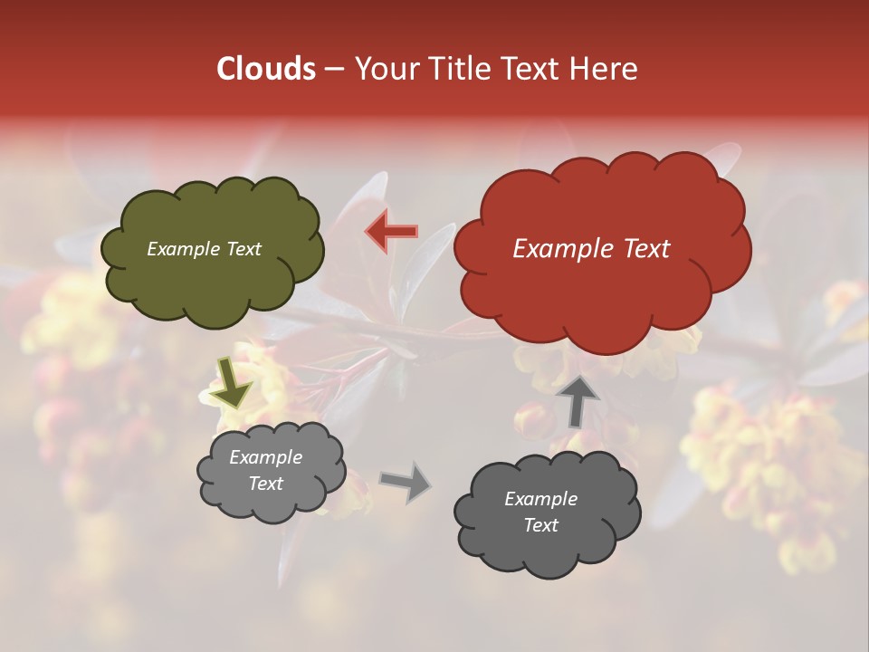 Flower Petal Spring PowerPoint Template