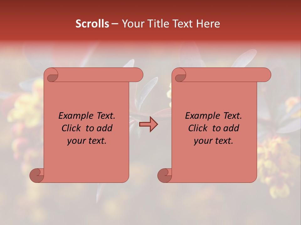 Flower Petal Spring PowerPoint Template