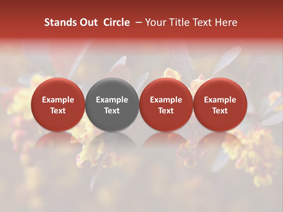 Flower Petal Spring PowerPoint Template