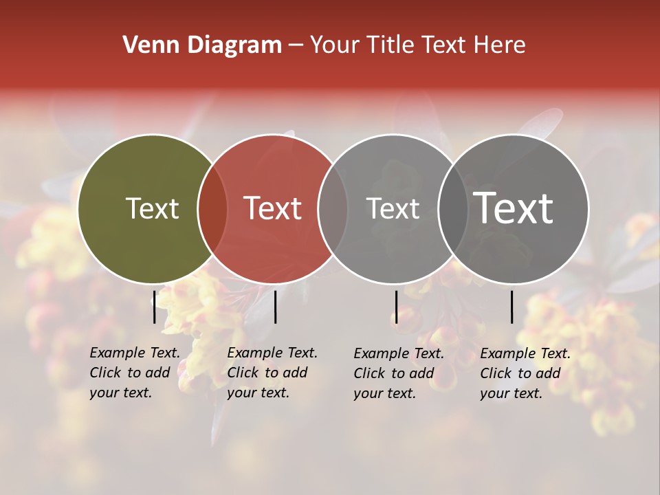 Flower Petal Spring PowerPoint Template