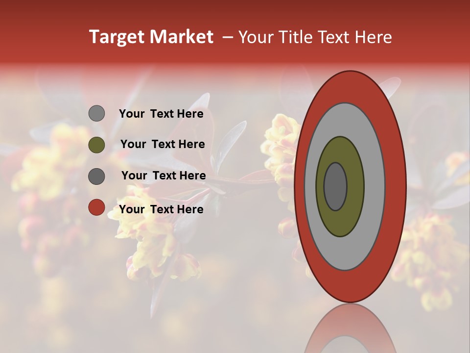 Flower Petal Spring PowerPoint Template