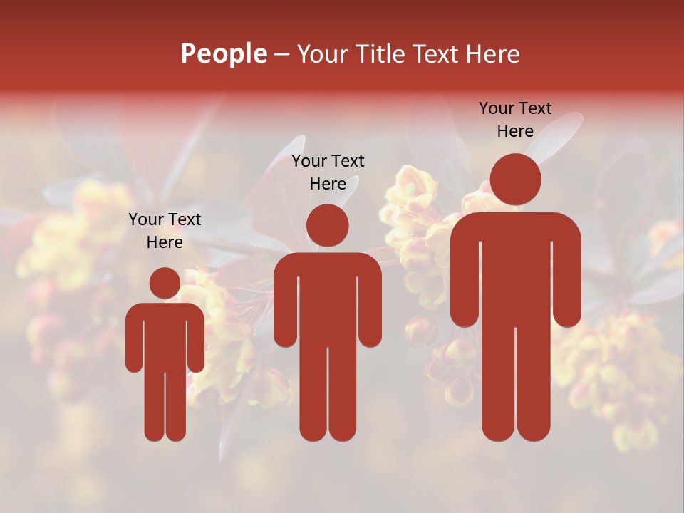 Flower Petal Spring PowerPoint Template