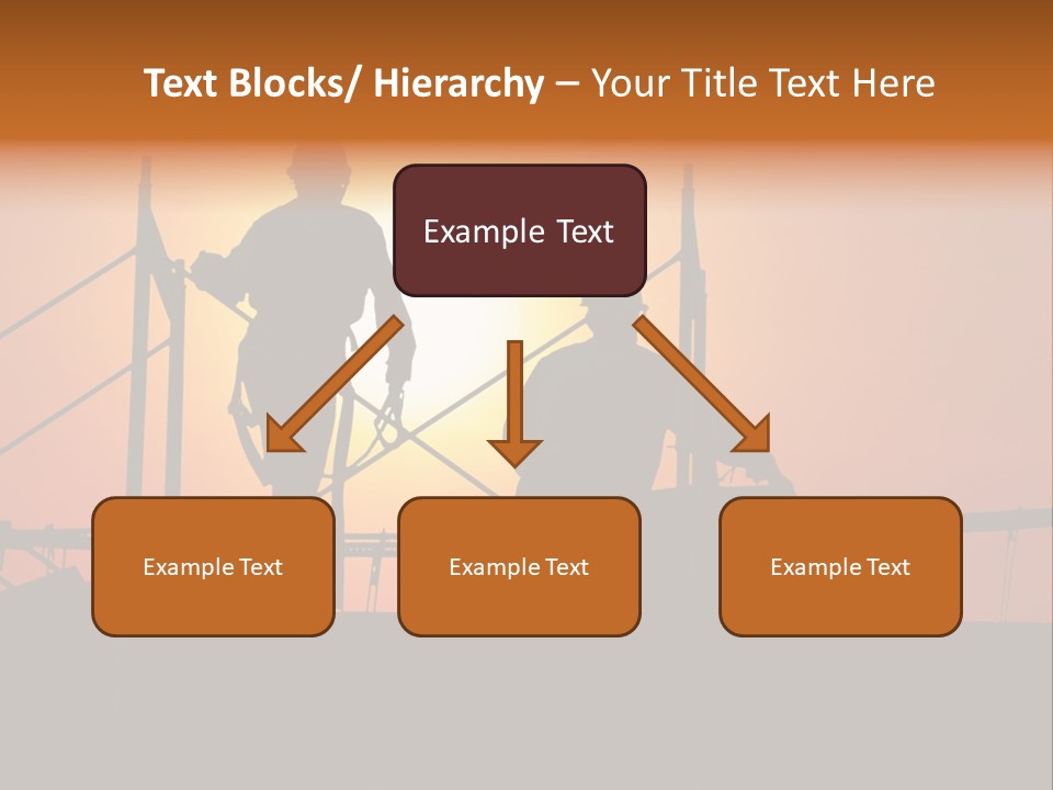 Villa Dusk Landscape PowerPoint Template