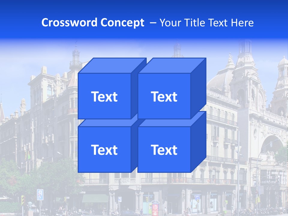 Capital Barsa Sky PowerPoint Template