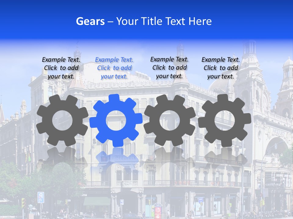 Capital Barsa Sky PowerPoint Template