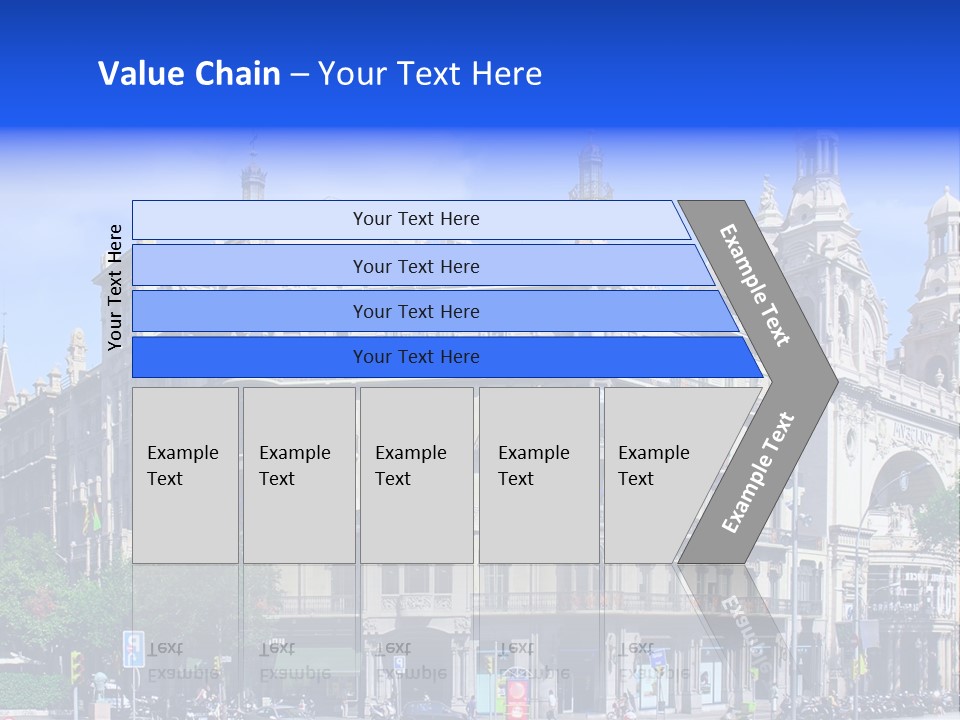 Capital Barsa Sky PowerPoint Template