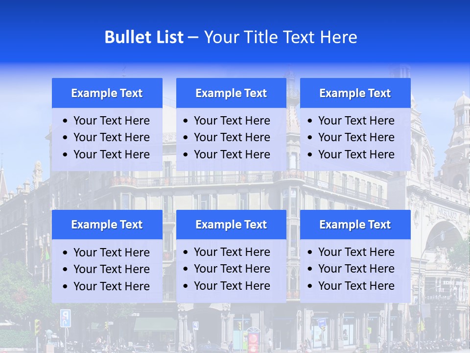 Capital Barsa Sky PowerPoint Template