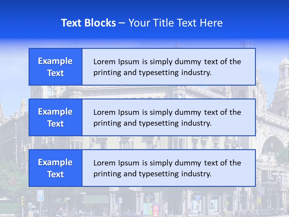 Capital Barsa Sky PowerPoint Template