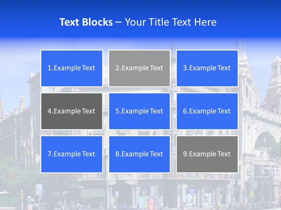 Capital Barsa Sky PowerPoint Template