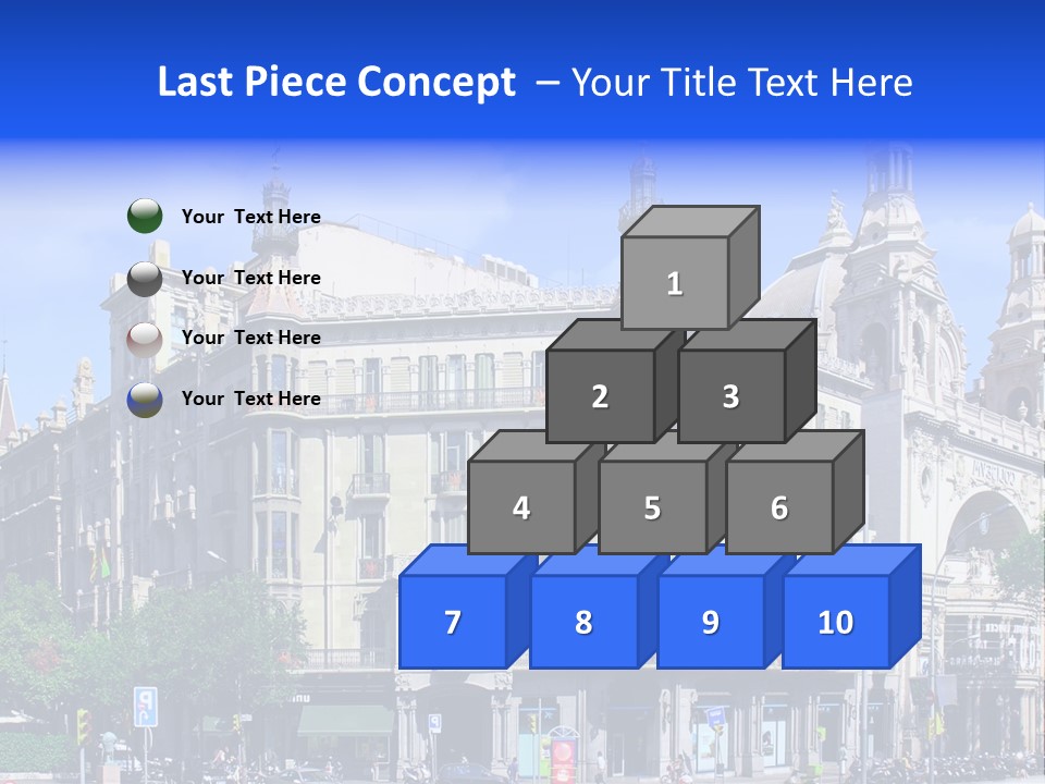 Capital Barsa Sky PowerPoint Template