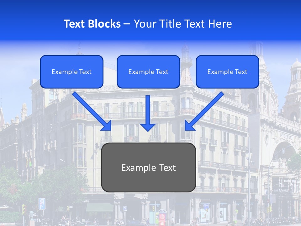 Capital Barsa Sky PowerPoint Template