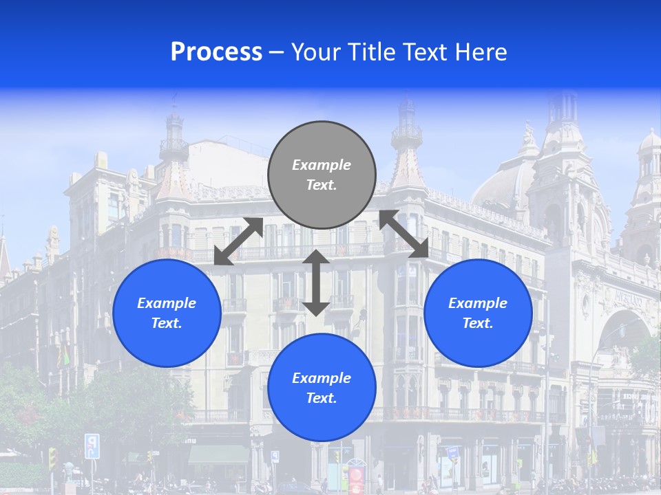 Capital Barsa Sky PowerPoint Template