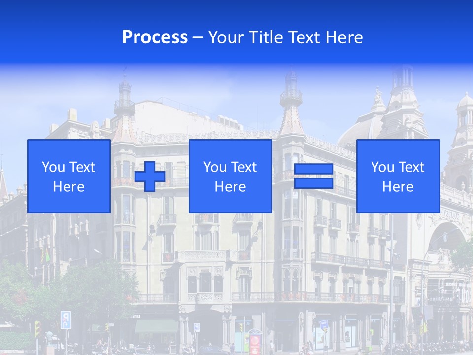 Capital Barsa Sky PowerPoint Template