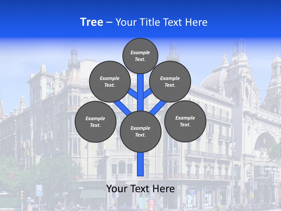 Capital Barsa Sky PowerPoint Template