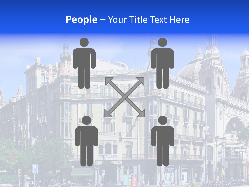 Capital Barsa Sky PowerPoint Template