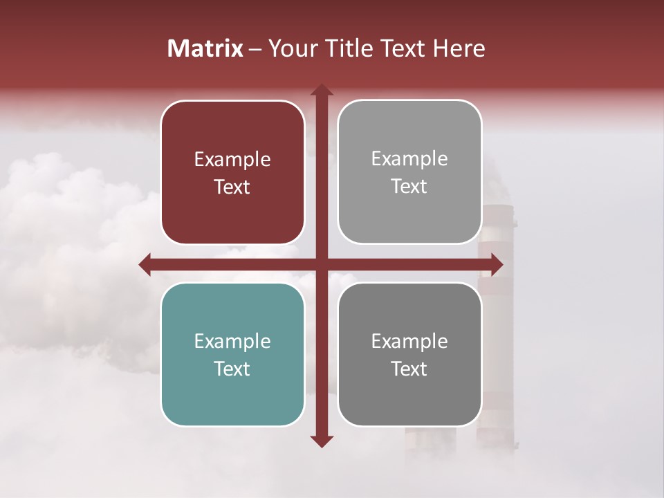 Majestic Sunset Ridge PowerPoint Template