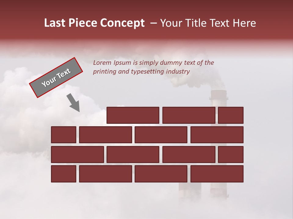 Majestic Sunset Ridge PowerPoint Template