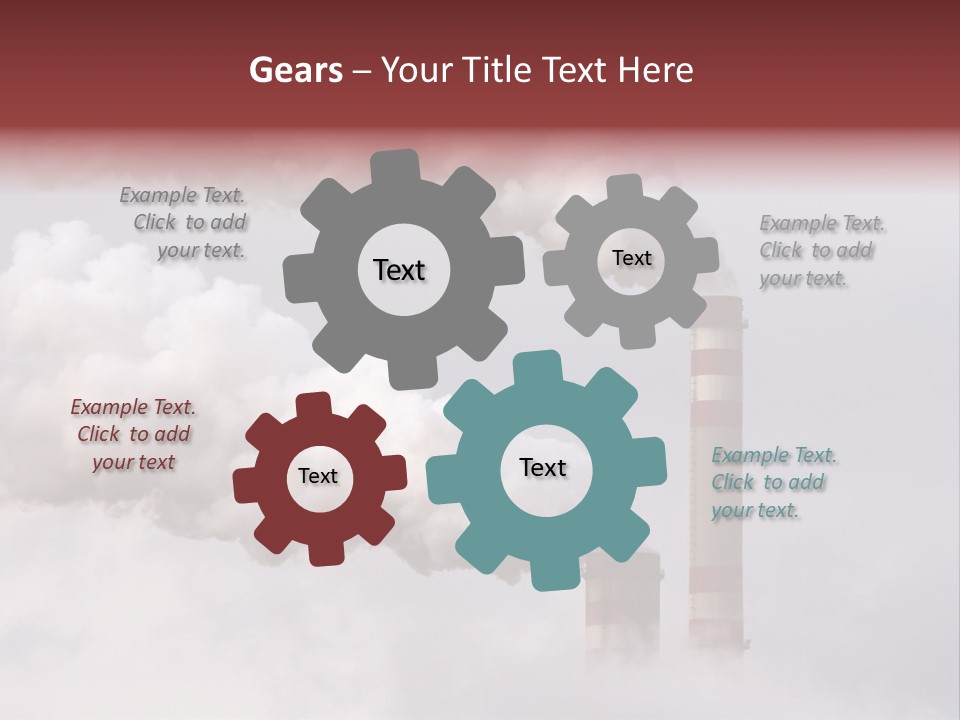 Majestic Sunset Ridge PowerPoint Template