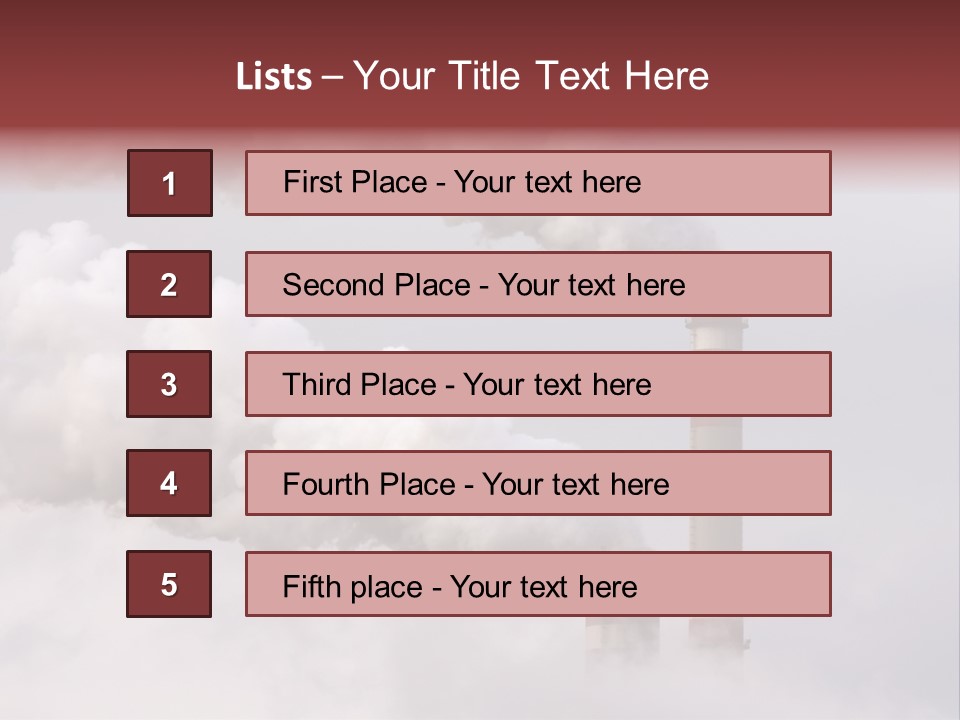 Majestic Sunset Ridge PowerPoint Template