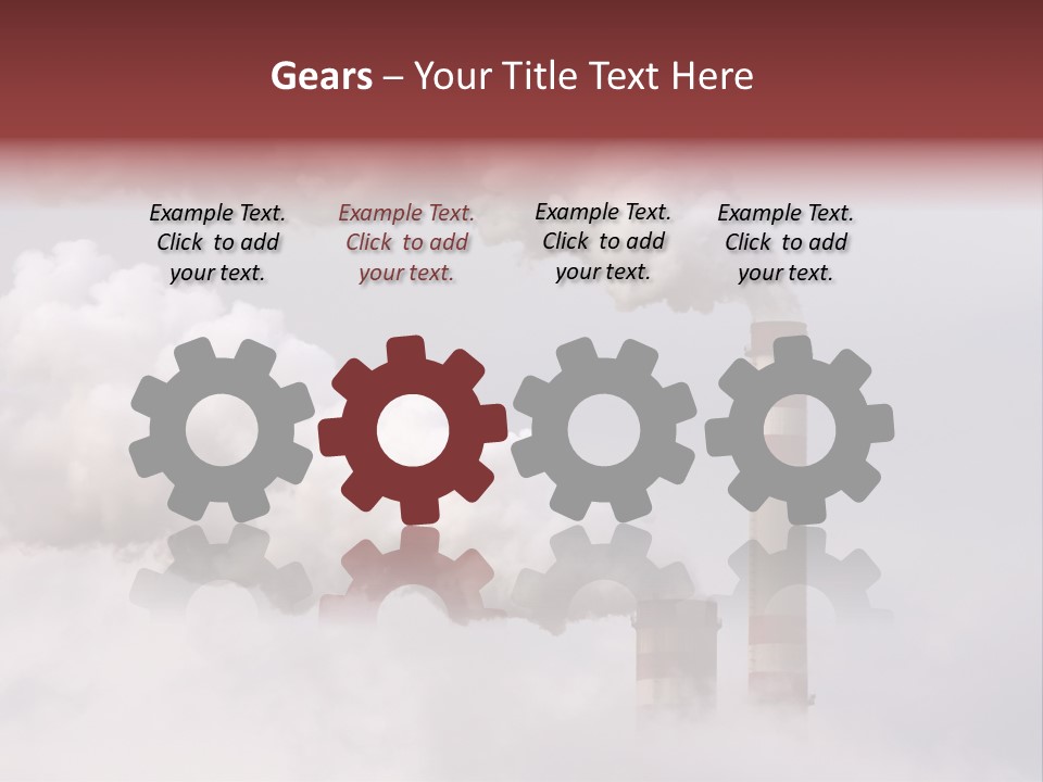 Majestic Sunset Ridge PowerPoint Template