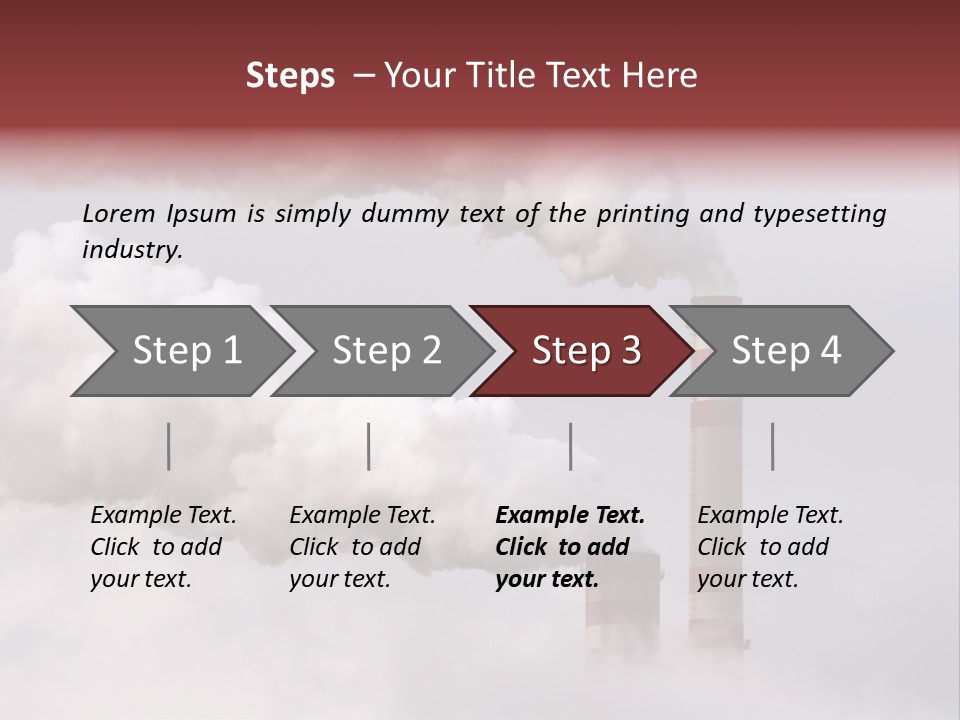 Majestic Sunset Ridge PowerPoint Template
