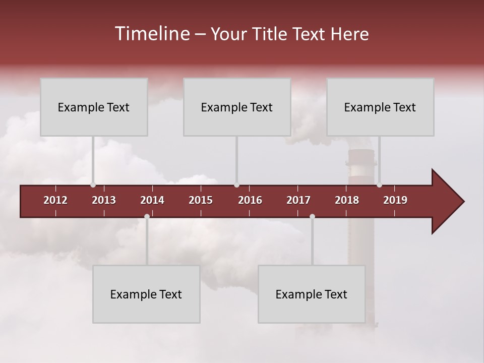 Majestic Sunset Ridge PowerPoint Template