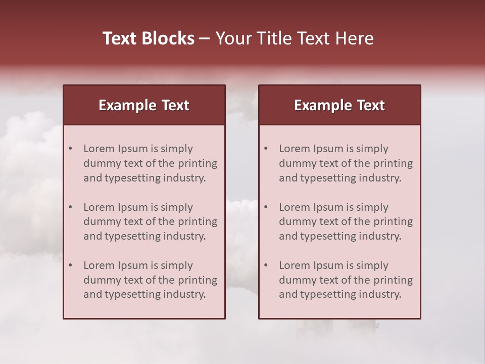 Majestic Sunset Ridge PowerPoint Template