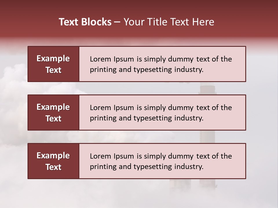 Majestic Sunset Ridge PowerPoint Template
