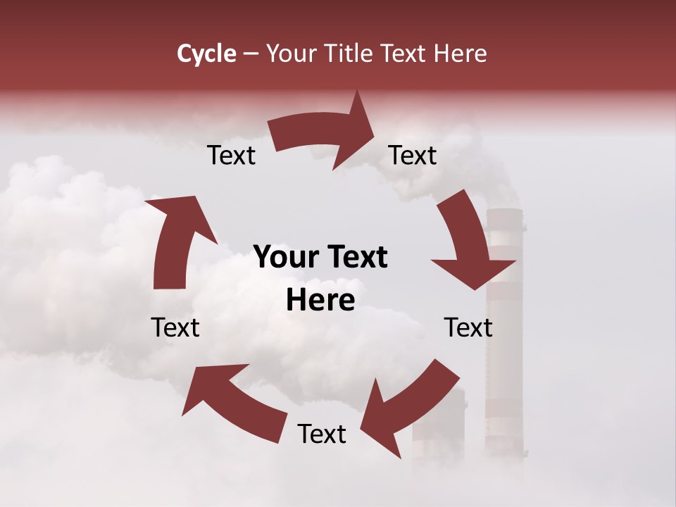 Majestic Sunset Ridge PowerPoint Template