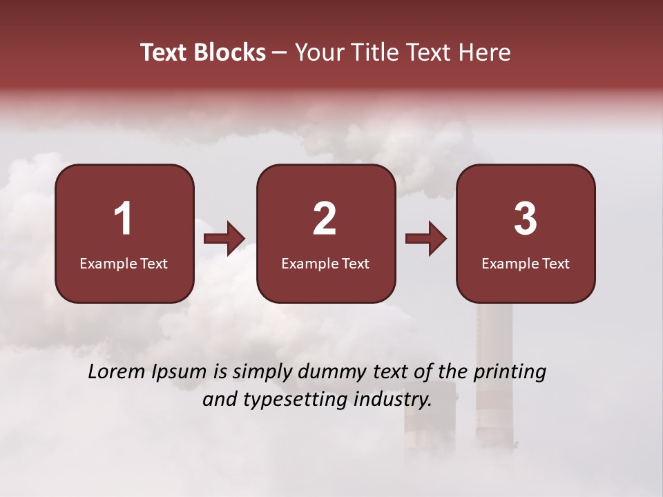 Majestic Sunset Ridge PowerPoint Template