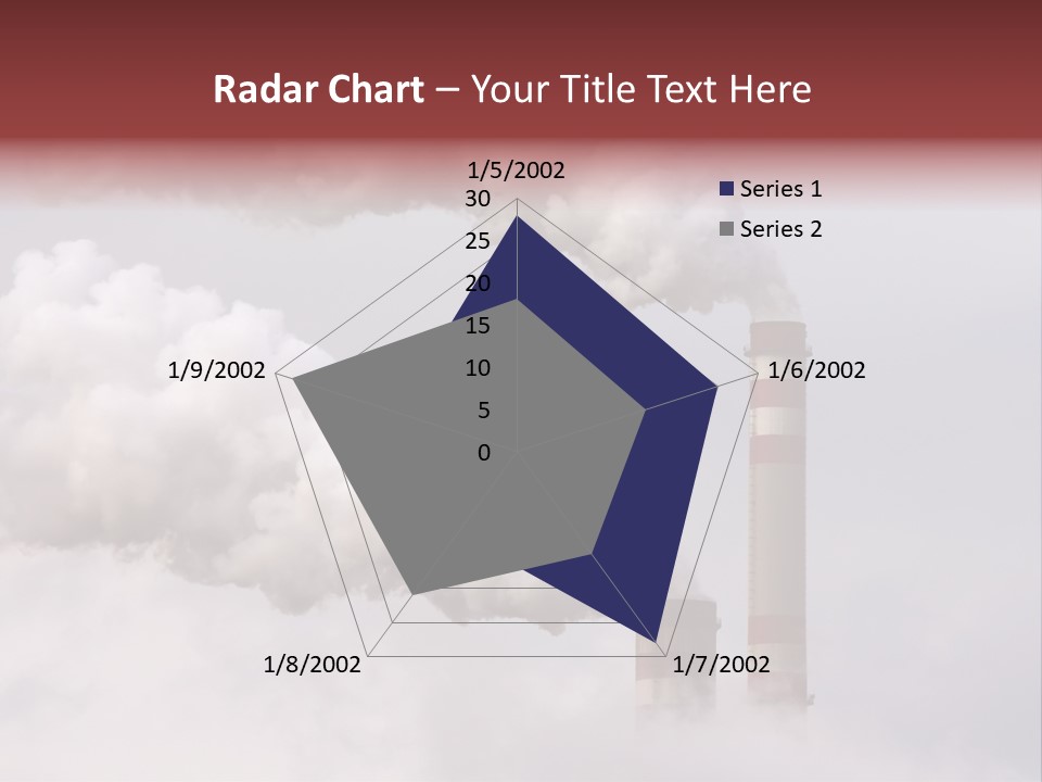 Majestic Sunset Ridge PowerPoint Template