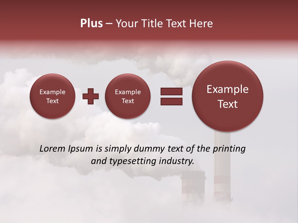 Majestic Sunset Ridge PowerPoint Template
