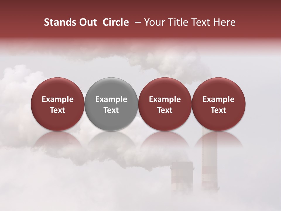 Majestic Sunset Ridge PowerPoint Template