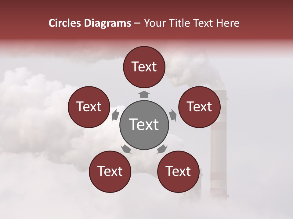 Majestic Sunset Ridge PowerPoint Template