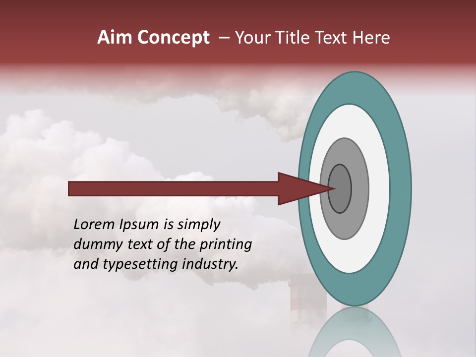 Majestic Sunset Ridge PowerPoint Template