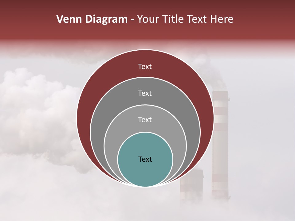 Majestic Sunset Ridge PowerPoint Template
