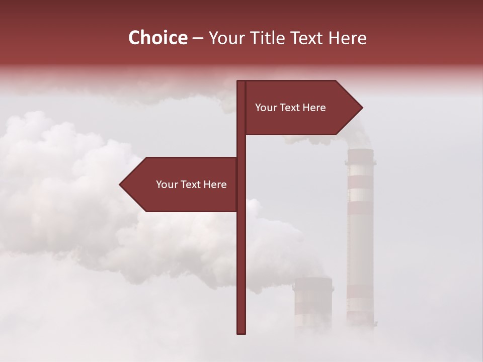 Majestic Sunset Ridge PowerPoint Template