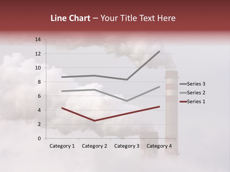 Majestic Sunset Ridge PowerPoint Template