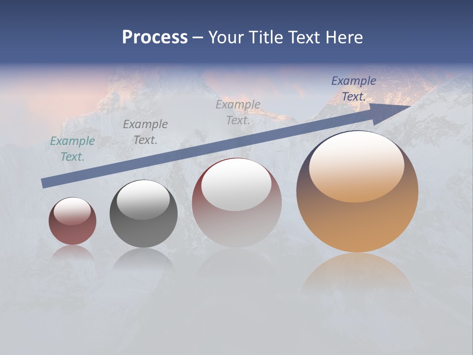 Majestic Sunset Ridge PowerPoint Template