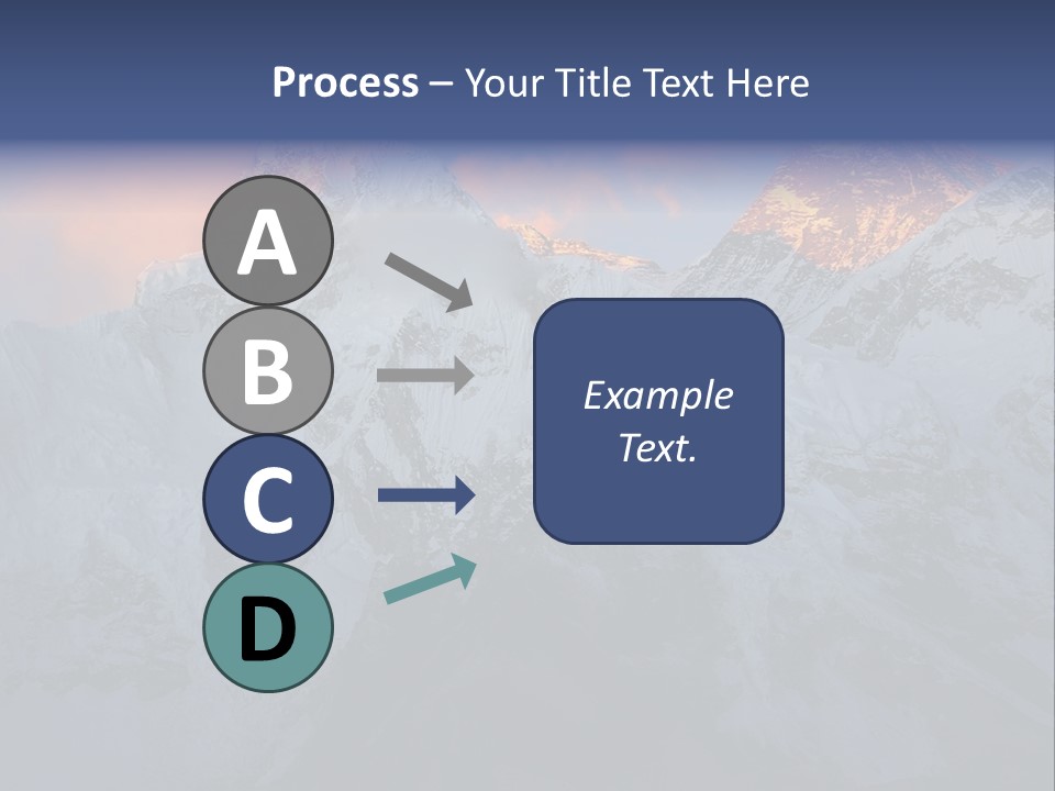 Majestic Sunset Ridge PowerPoint Template